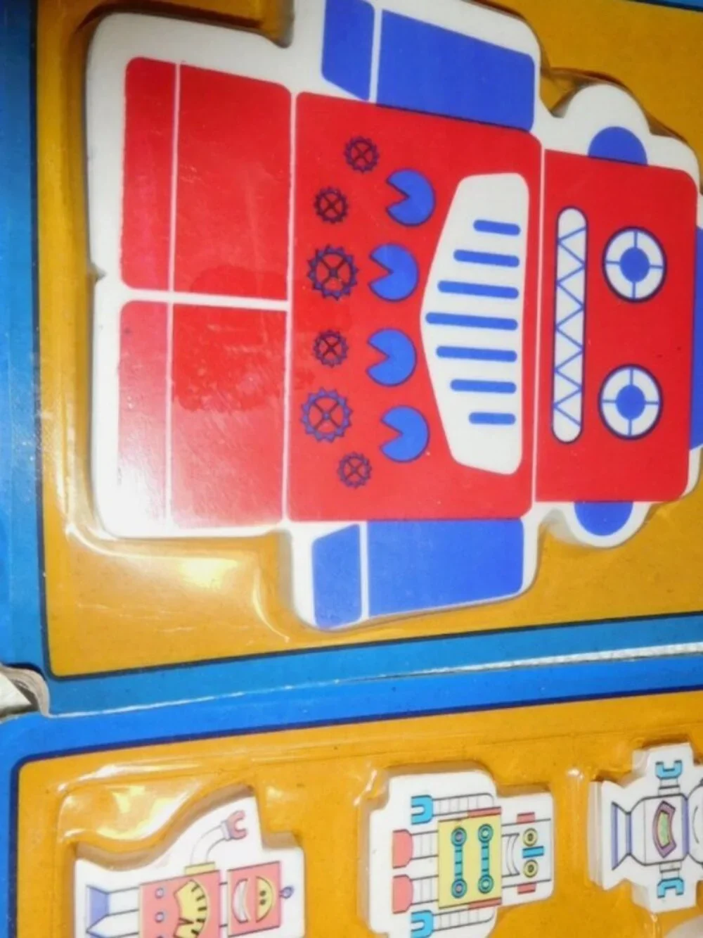 new LOT OF ROBOT ERASERS